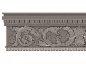 Cornice Decoration Molding 03 3Dモデル