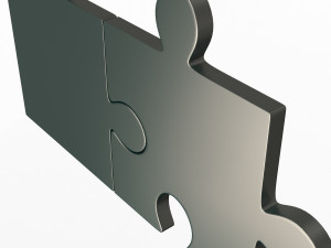 Jigsaw Puzzle 04 3D Model