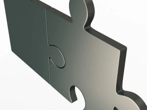 Jigsaw Puzzle 04 3D Model