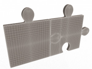 Jigsaw Puzzle 04 3D Model
