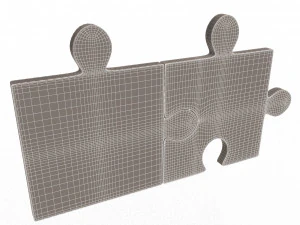 Jigsaw Puzzle 04 3D Model