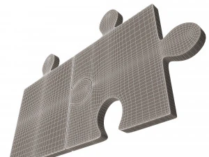 Jigsaw Puzzle 04 3D Model