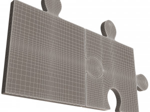Jigsaw Puzzle 04 3D Model
