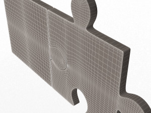 Jigsaw Puzzle 04 3D Model
