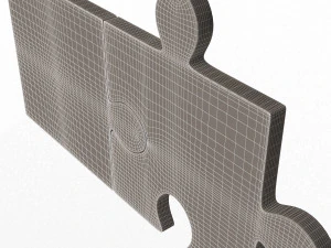 Jigsaw Puzzle 04 3D Model