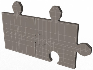 Jigsaw Puzzle 04 3D Model