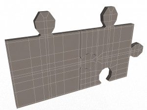 Jigsaw Puzzle 04 3D Model