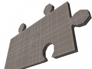 Jigsaw Puzzle 04 3D Model