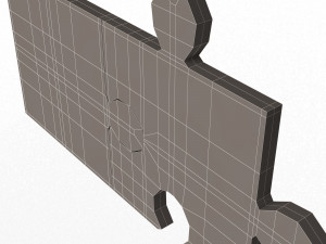 Jigsaw Puzzle 04 3D Model
