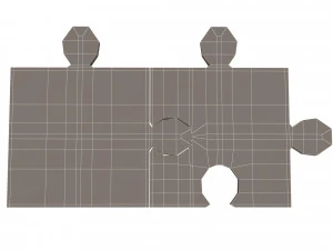Jigsaw Puzzle 04 3D Model