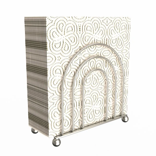 Napkin Holder Collection 05 3D Model .c4d .max .obj .3ds .fbx .stl .blend