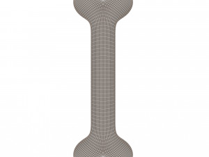 Dog Bone Cartoon Modello 3D