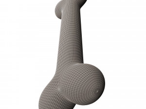 Dog Bone Cartoon Modello 3D