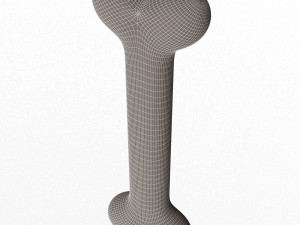 Dog Bone Cartoon Modello 3D