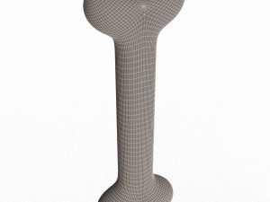 Dog Bone Cartoon Modello 3D