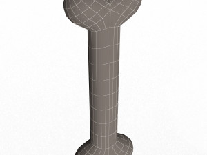 Dog Bone Cartoon Modello 3D