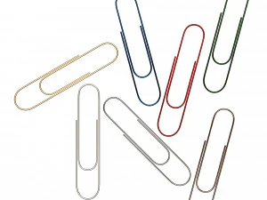 Collezione di graffette Modello 3D