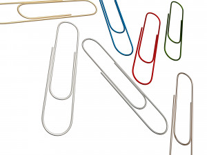Paper Clip Collection 3D Model