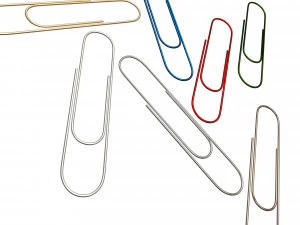 Paper Clip Collection 3D Model
