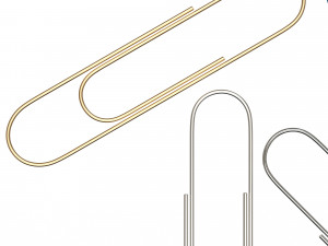 Paper Clip Collection 3D Model