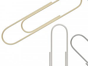 Paper Clip Collection 3D Model
