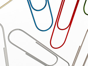 Paper Clip Collection 3D Model