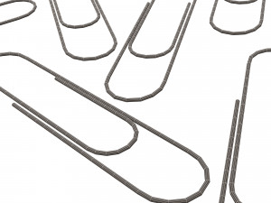 Paper Clip Collection 3D Model