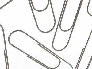 Paper Clip Collection 3D Model
