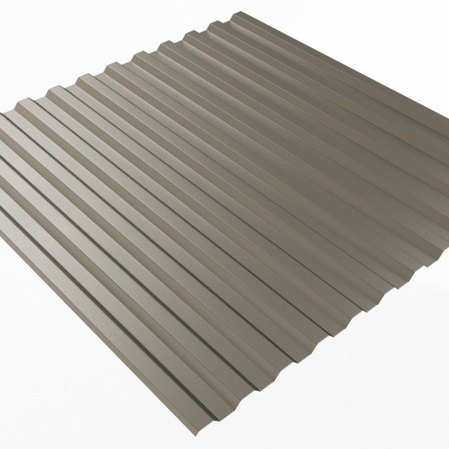 C21 Roofing Sheet Modèle 3D .c4d .max .obj .3ds .fbx .stl .blend 
