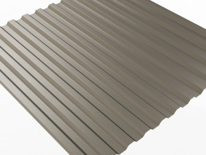 C21 Roofing Sheet 3D मॉडल