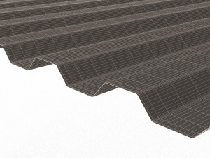 C21 Roofing Sheet Modèle 3D