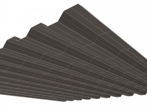 C21 Roofing Sheet Modèle 3D