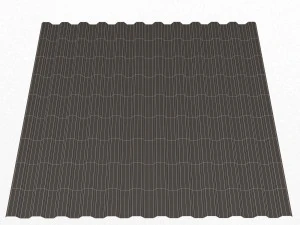 C21 Roofing Sheet 3D Model