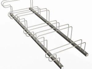 बाइक रैक स्ट्रीट स्टेशन 3D मॉडल