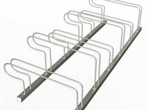Bike Rack Street Station Modelo 3D