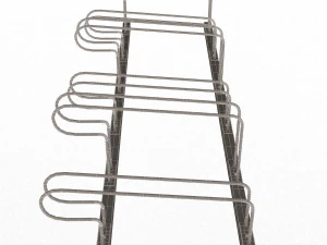 Bike Rack Street Station 3D Model