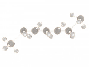 Octane Molecule 3D Model