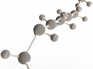 Octane Molecule 3D Model