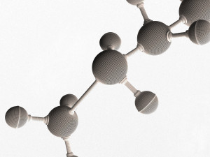 Octane Molecule 3D Model