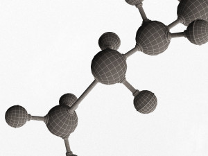 Octane Molecule 3D Model