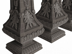 Classic Baluster 07 3D Модель