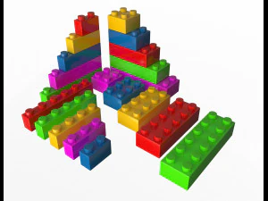25 s Toys Collection 3D Model