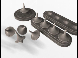 25 s Toys Collection 3D Model