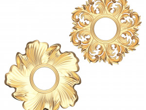 Classic Frame and Mirror Collection 3D Model