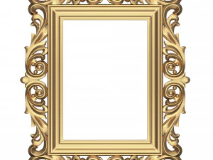 Classic Frame and Mirror Collection 3D Model