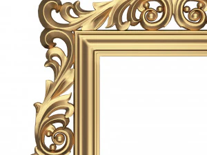 Classic Frame and Mirror Collection 3D Model