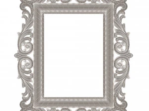 Classic Frame and Mirror Collection 3D Model