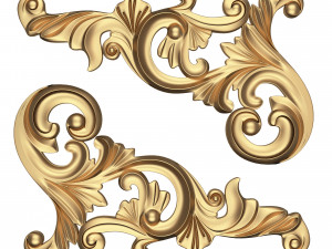 Collection of 16 Classic Carvings 02 3D Model