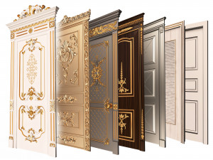 Door and Accessories Collection 3D Models