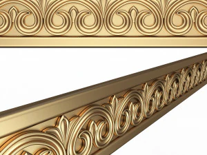 Ornament Element Molding 03 3D Model